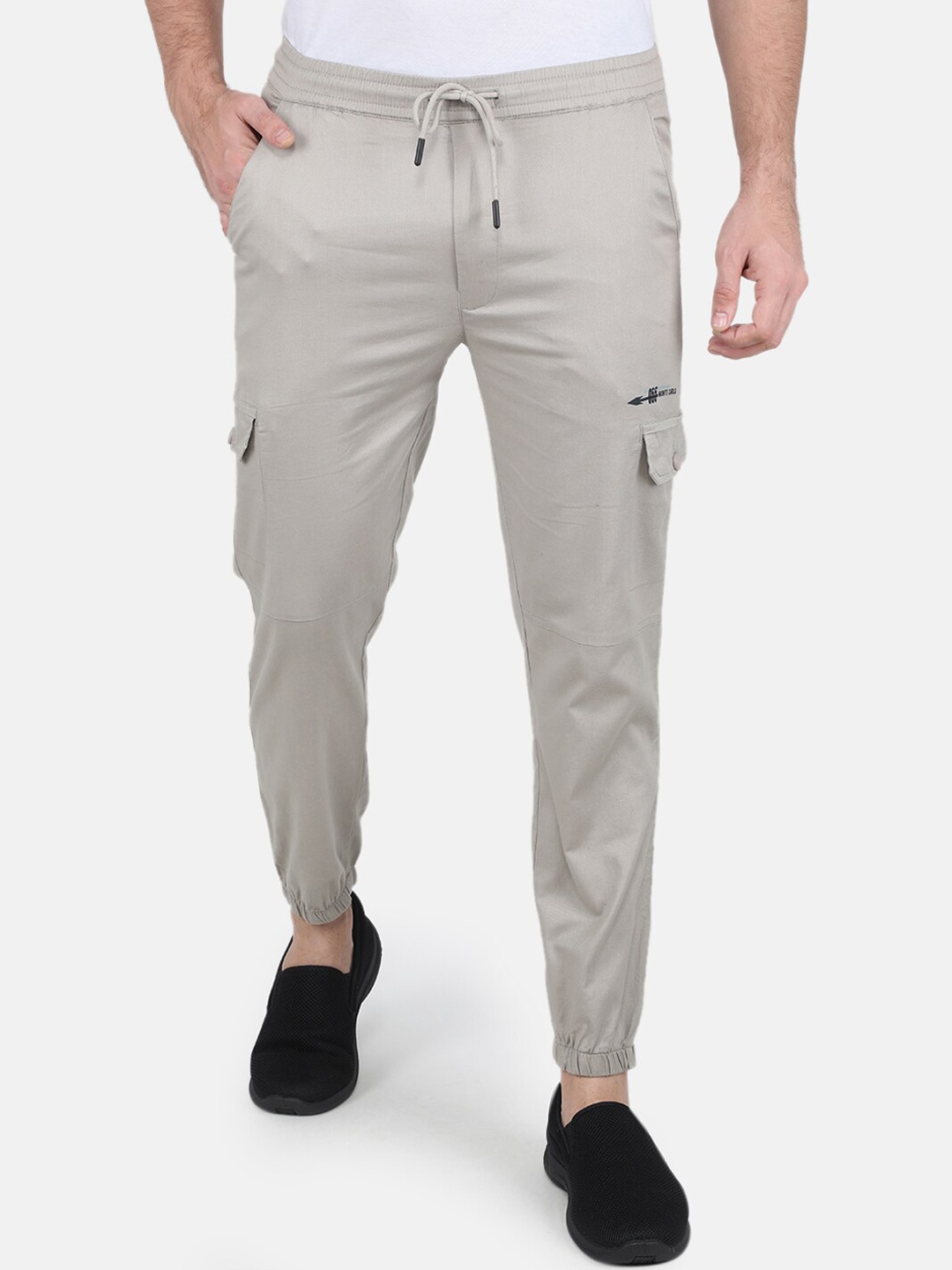 

Monte Carlo Men Slim-Fit Track Pants, Grey