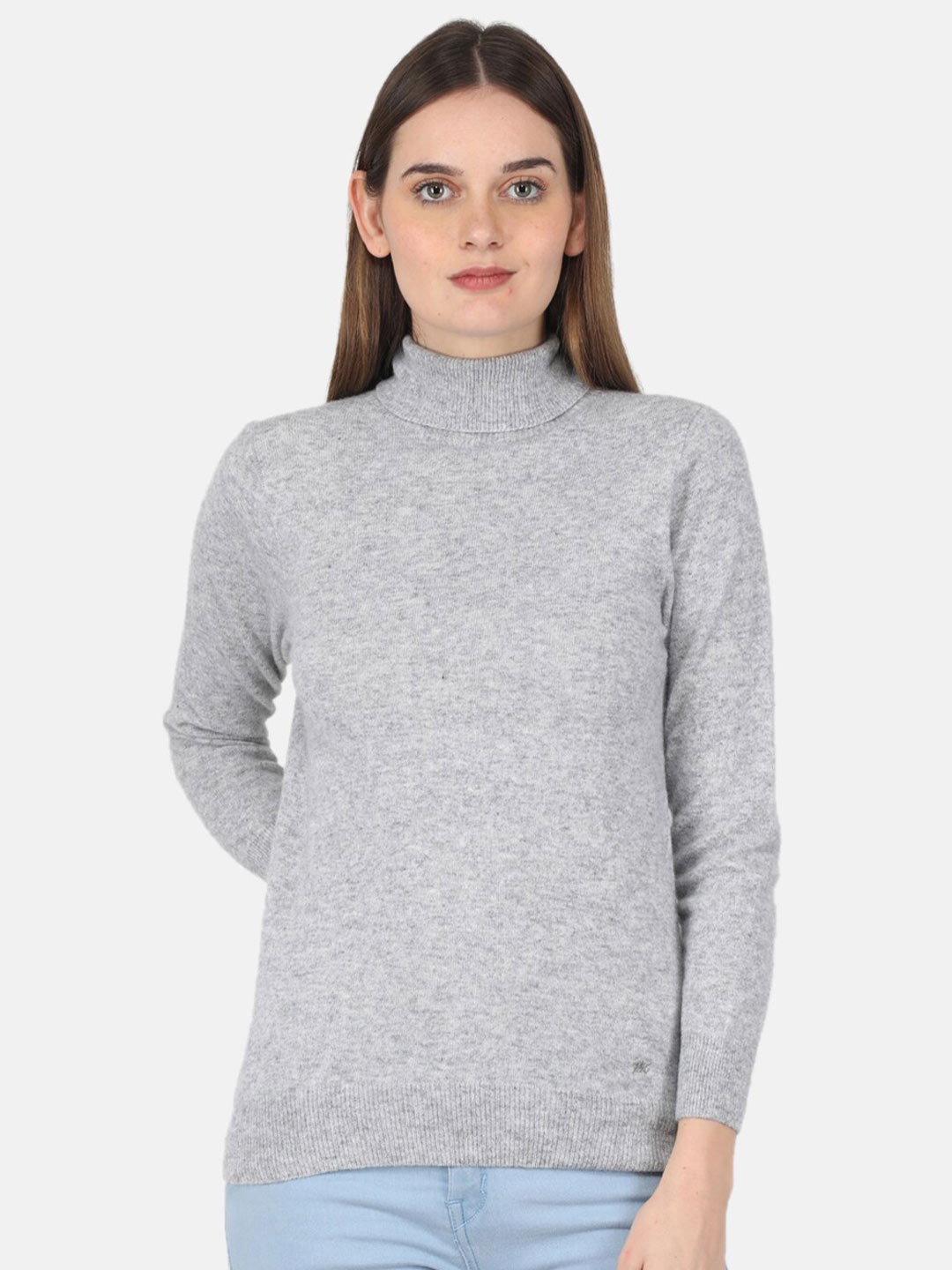 

Monte Carlo Women Wool Top, Grey