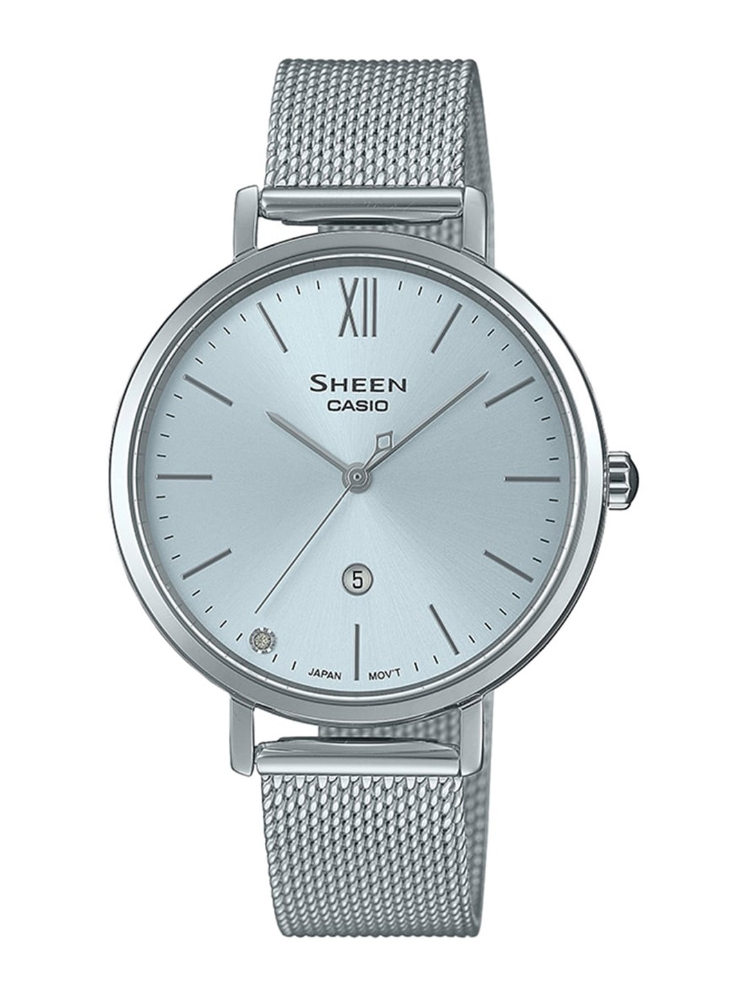 

CASIO Women Stainless Steel Bracelet Style Straps Analogue Watch, Silver