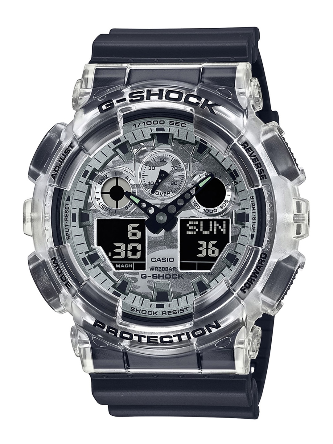 

CASIO G-SHOCK Men Watch G1281 GA-100SKC-1ADR, Black