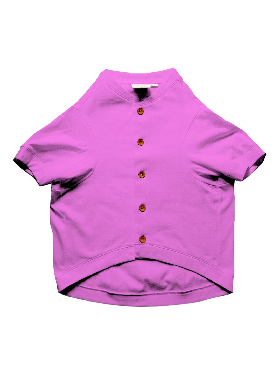 

Ruse Button Detailing Pure Cotton Dog Jacket, Pink