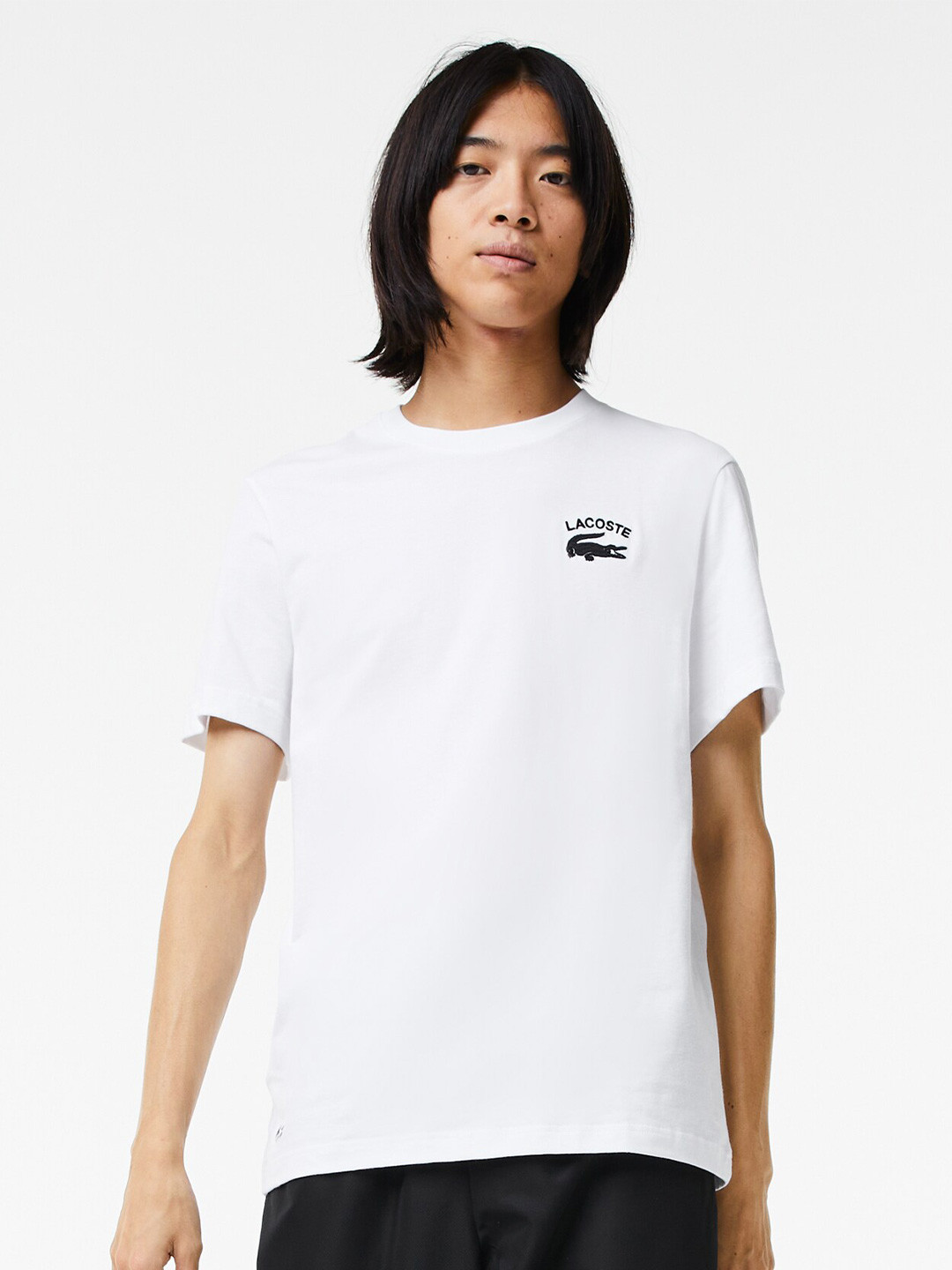 

Lacoste Men Cotton T-shirt, White