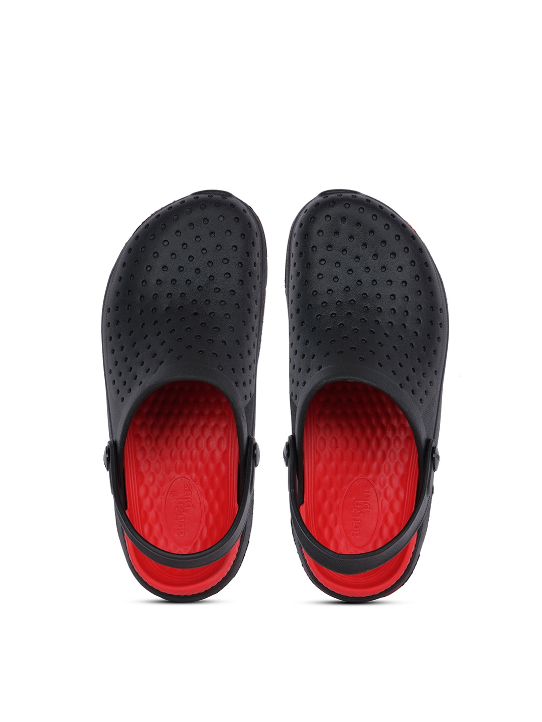 

Action Plus Men Rubber Clogs, Black