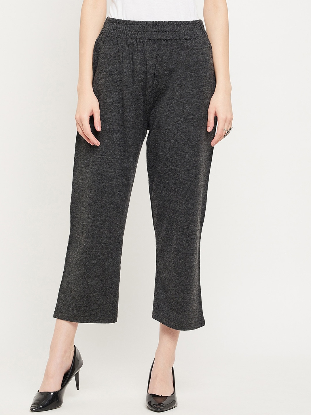 

Zigo Women Grey Culottes Trousers