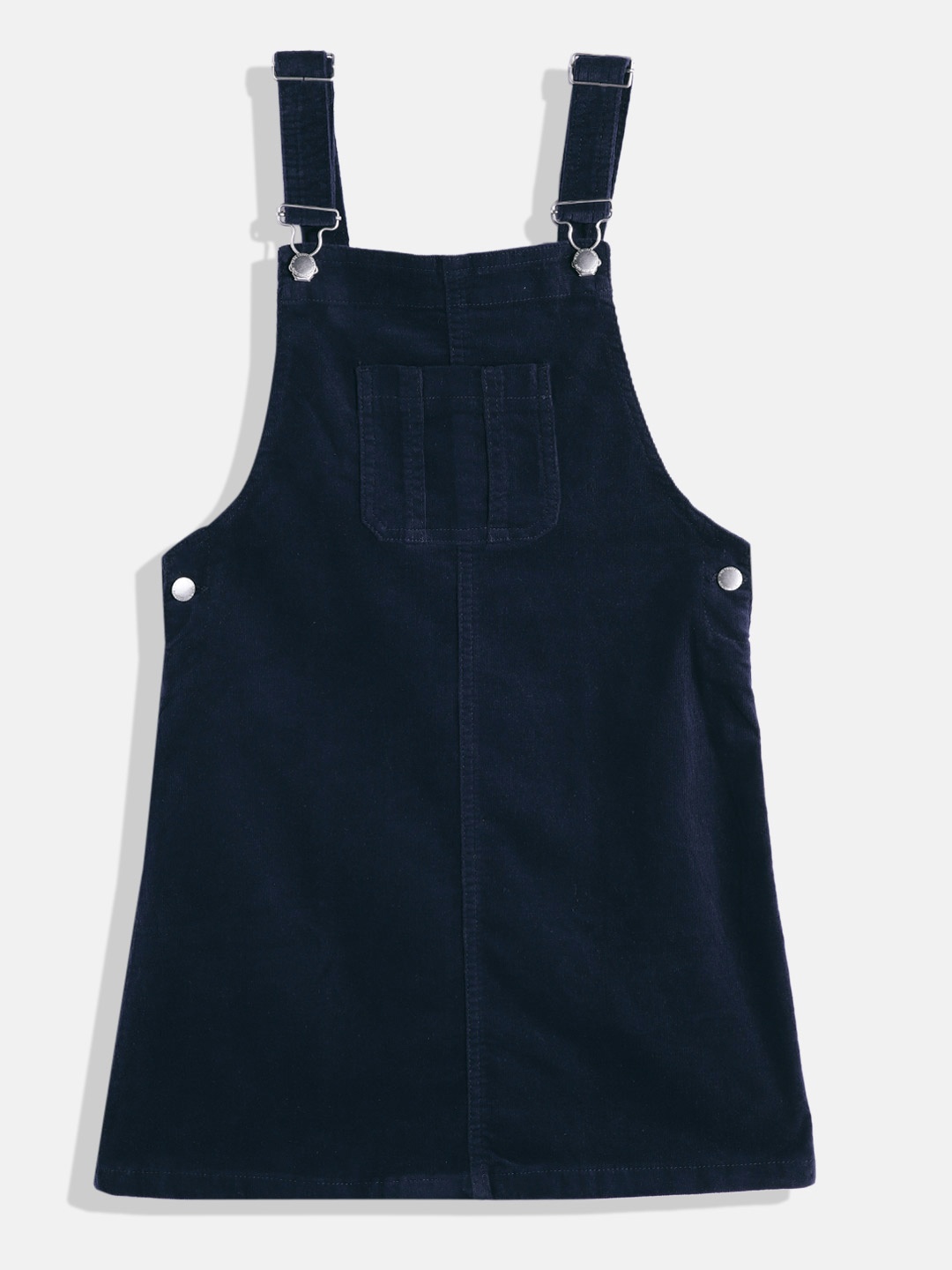 

Mango Kids Girls Pinafore Dress, Navy blue
