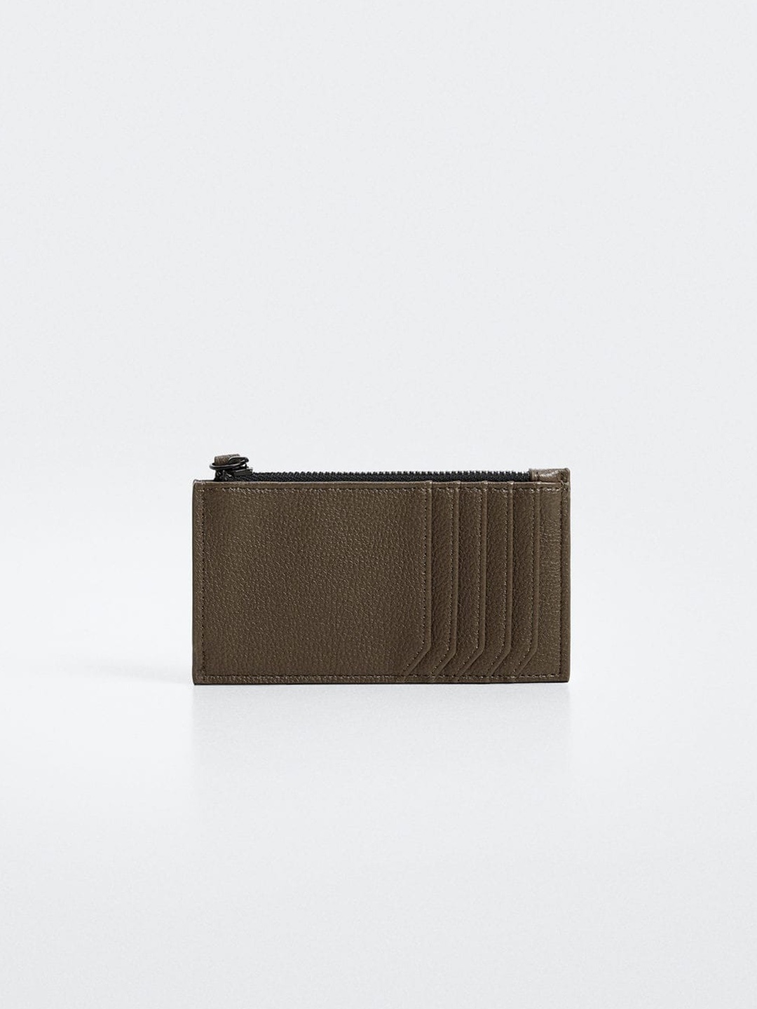 

MANGO MAN Sustainable Card Holder, Brown