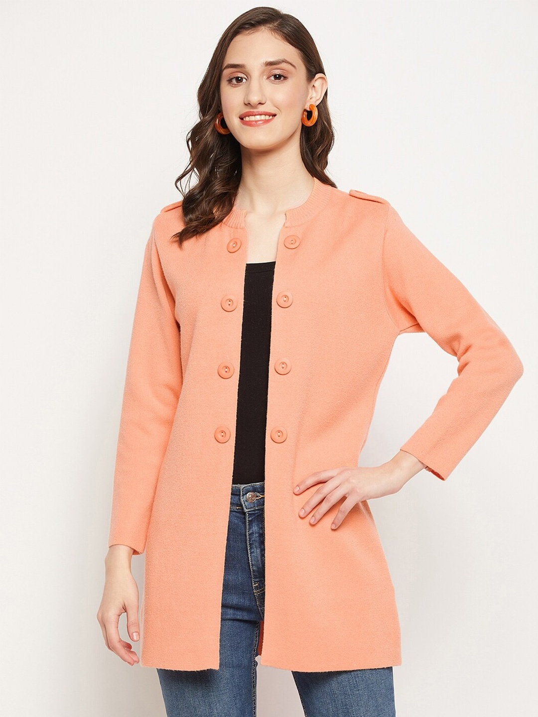 

Zigo Women Wool Sweater, Orange