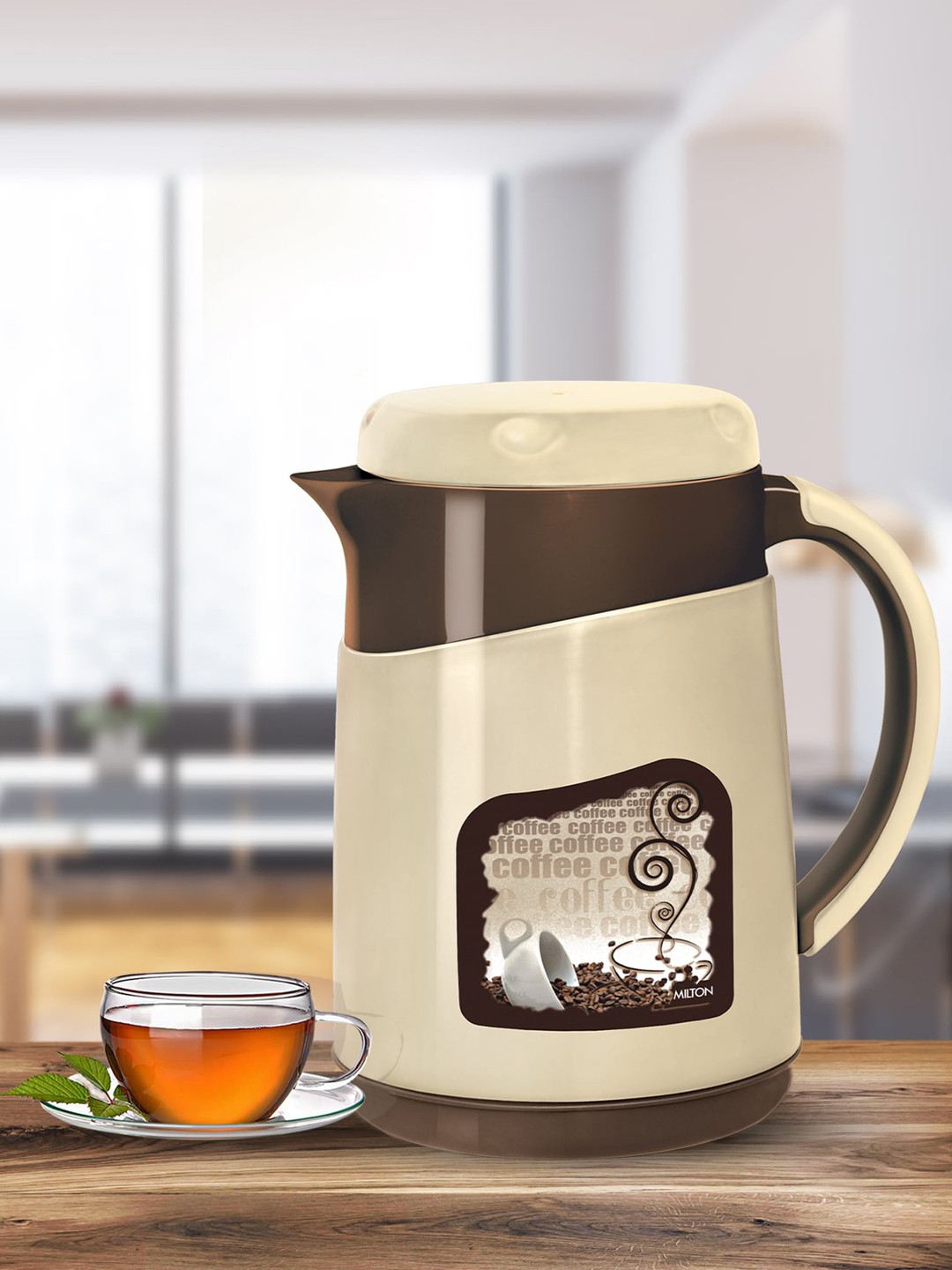 

Milton Viva Tuff 500 Brown Printed Insulated Inner Stainless Steel Jug 500 ml