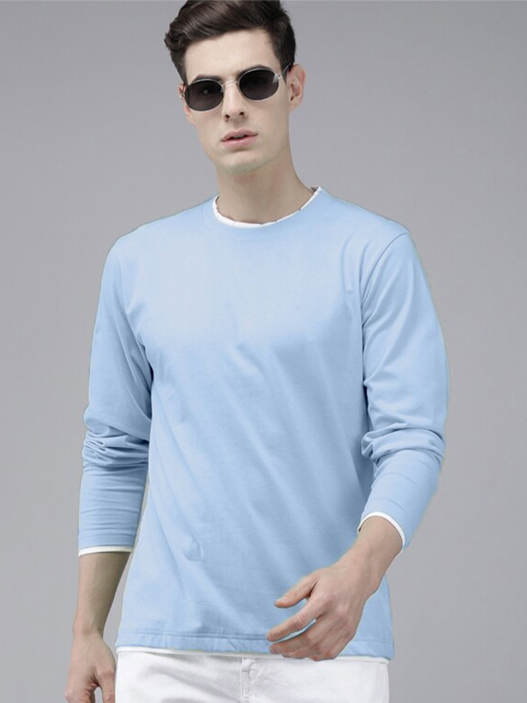 

The Dry State Men Cotton T-shirt, Blue