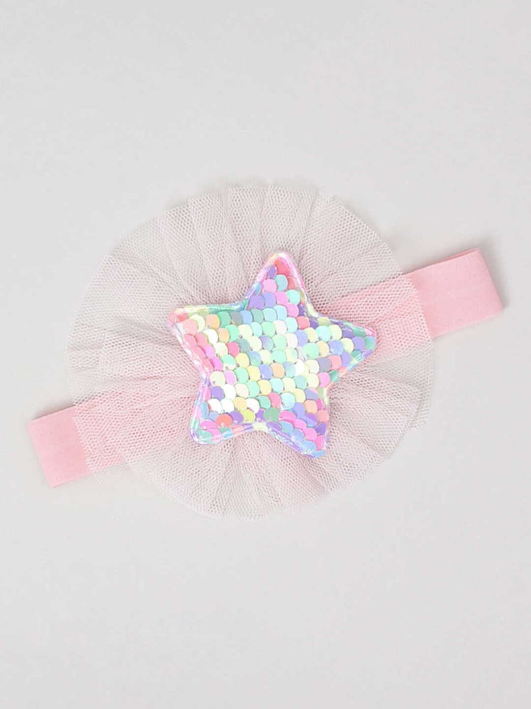 

The Magic Wand Girls Embellished Hairband, Pink