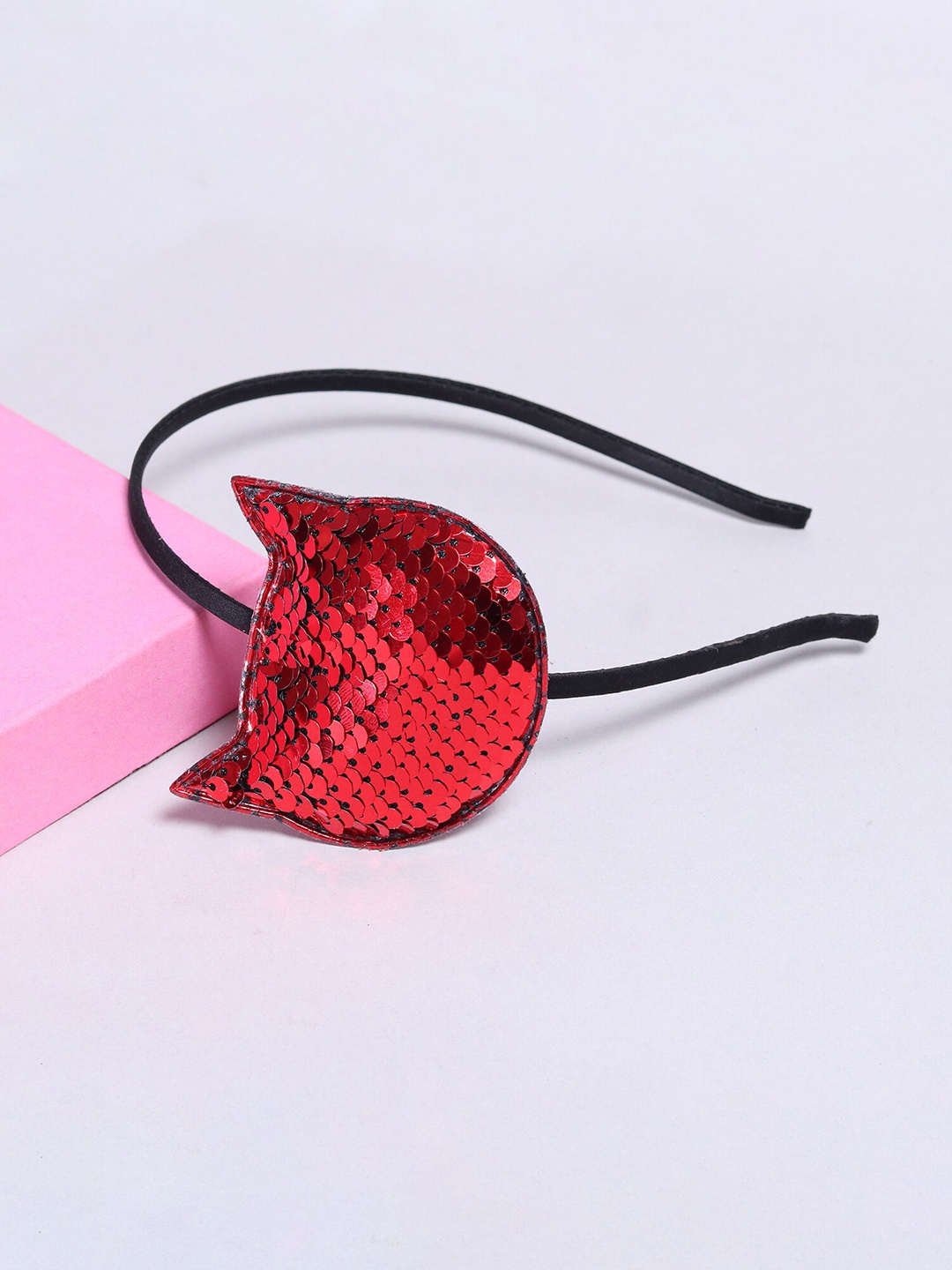 

The Magic Wand Girls Embellished Hairband, Red