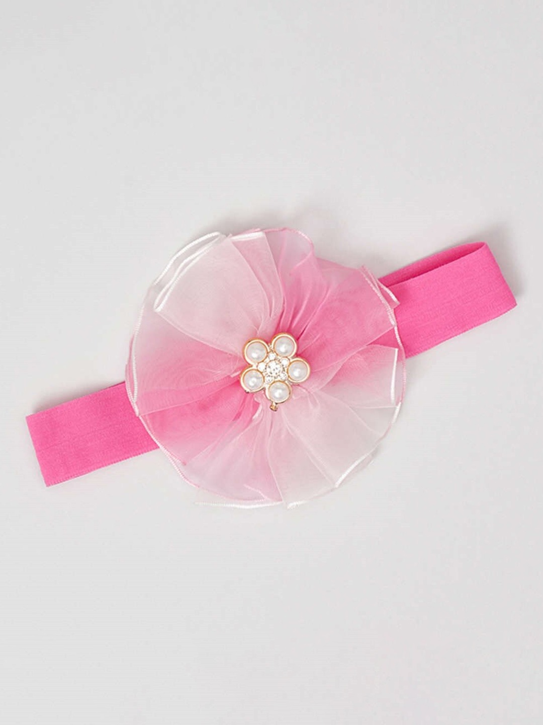 

The Magic Wand Girls Embellished Hairband, Fuchsia