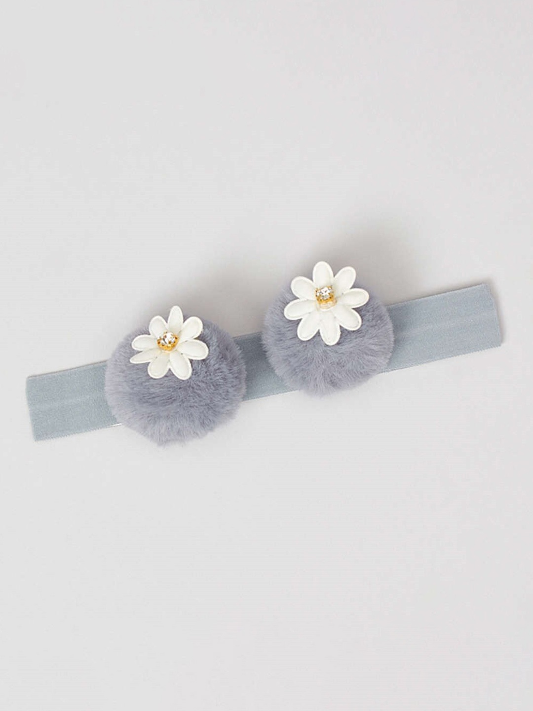 

The Magic Wand Girls Embellished Hairband, Grey