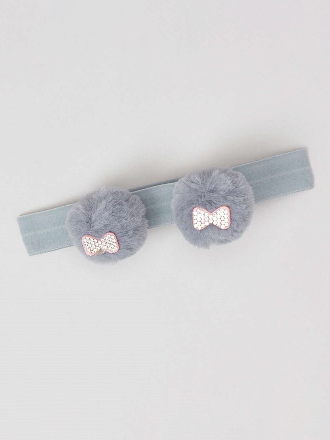 

The Magic Wand Girls Embellished Hairband, Grey