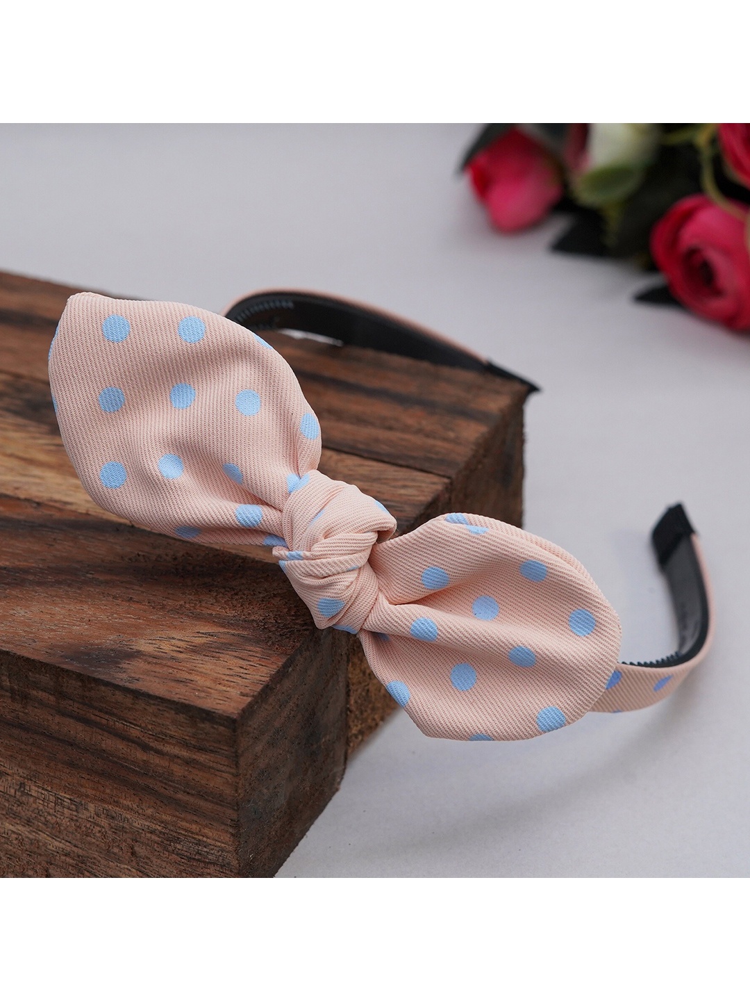 

The Magic Wand Girls Printed Plastic Hairband, Pink