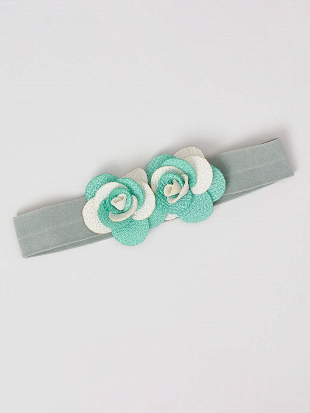 

The Magic Wand Girls Embellished Fabric Hairband, Sea green