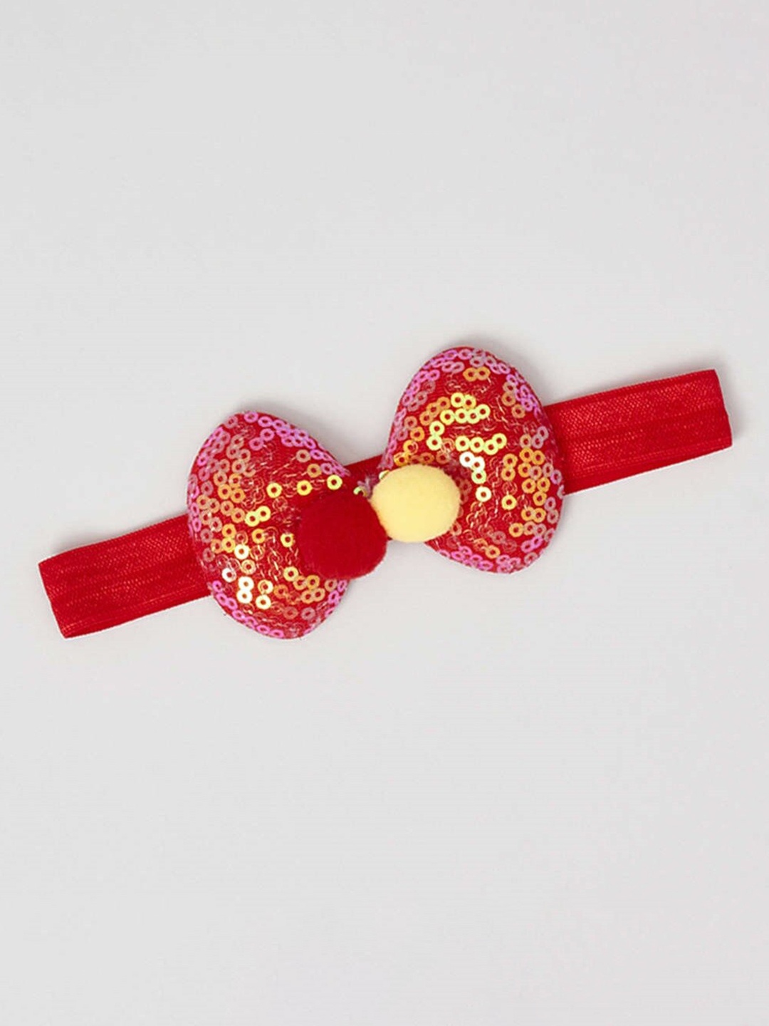 

The Magic Wand Girls Embellished Fabric Hairband, Red
