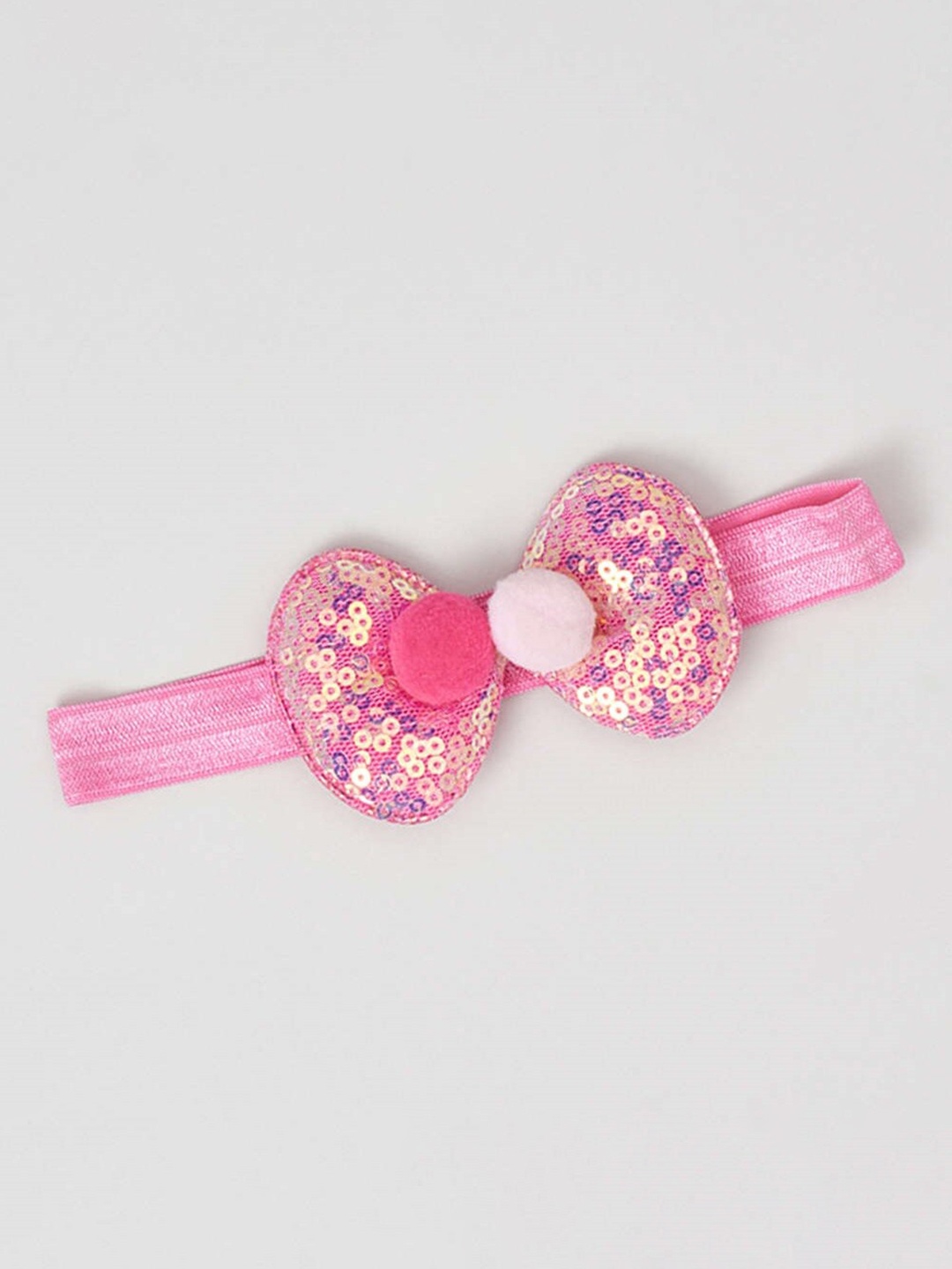 

The Magic Wand Girls Embellished Fabric Hairband, Pink