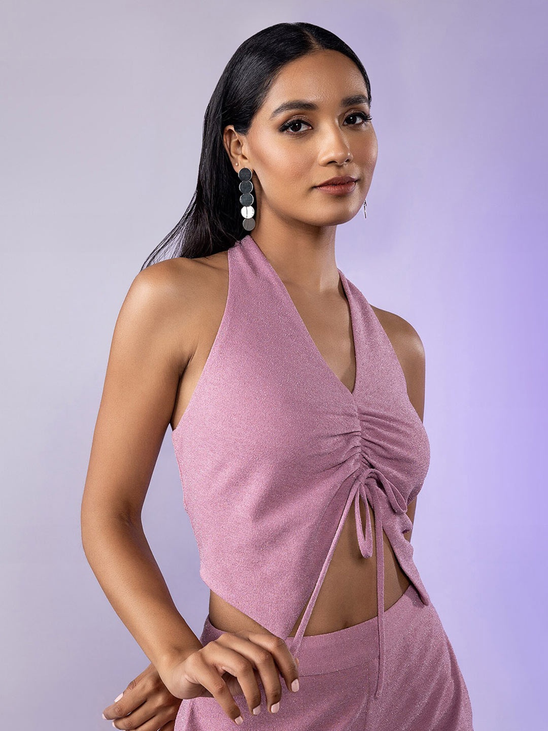 

20Dresses Styled Back Crop Top, Pink