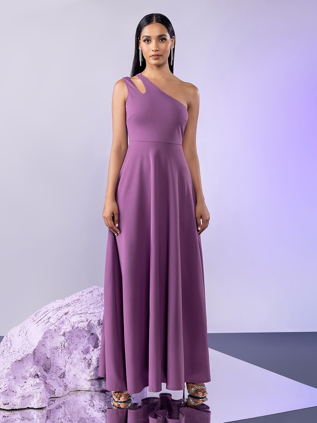 

20Dresses One Shoulder Maxi Dress, Purple