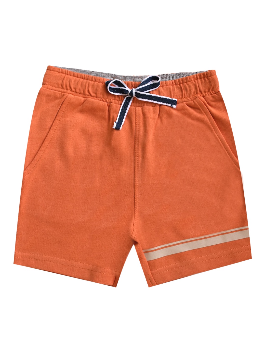 

milou Boys Pure Cotton Shorts, Orange