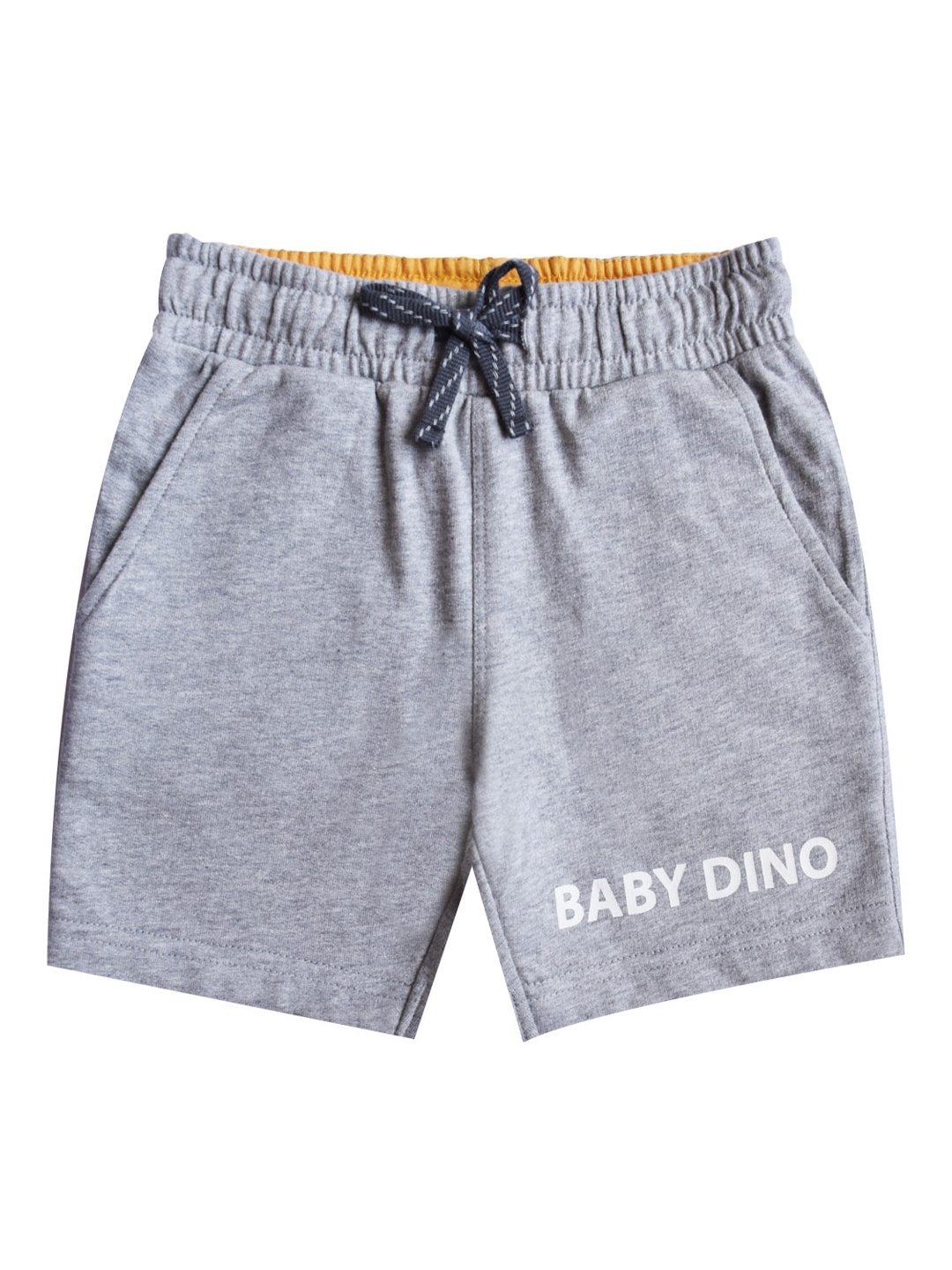 

milou Boys Pure Cotton Shorts, Grey