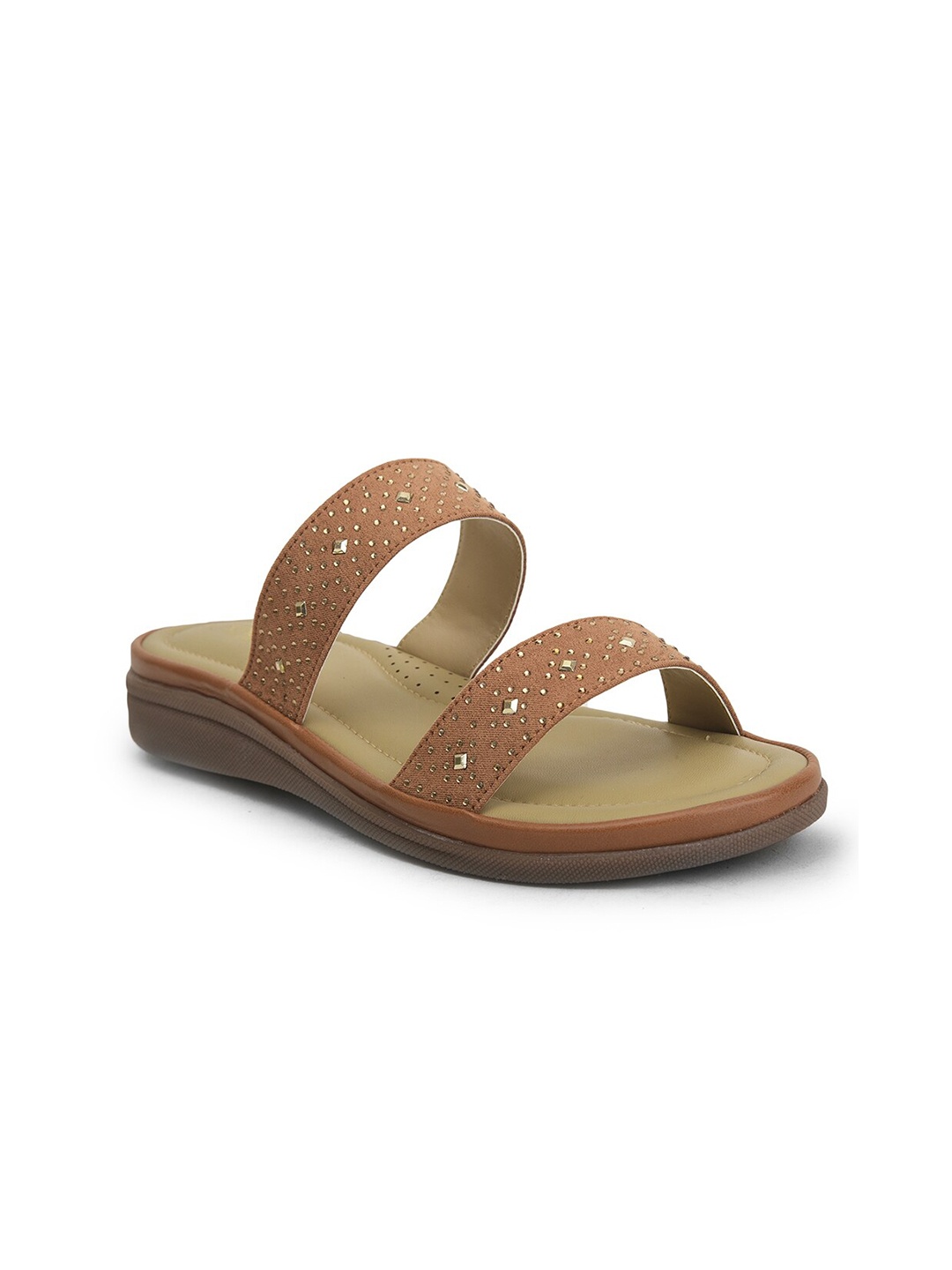 

Liberty Women Round Toe Flats, Tan