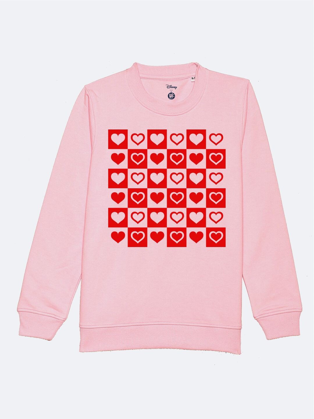 

YK Girls Typography Printed Sweatshirt, Pink