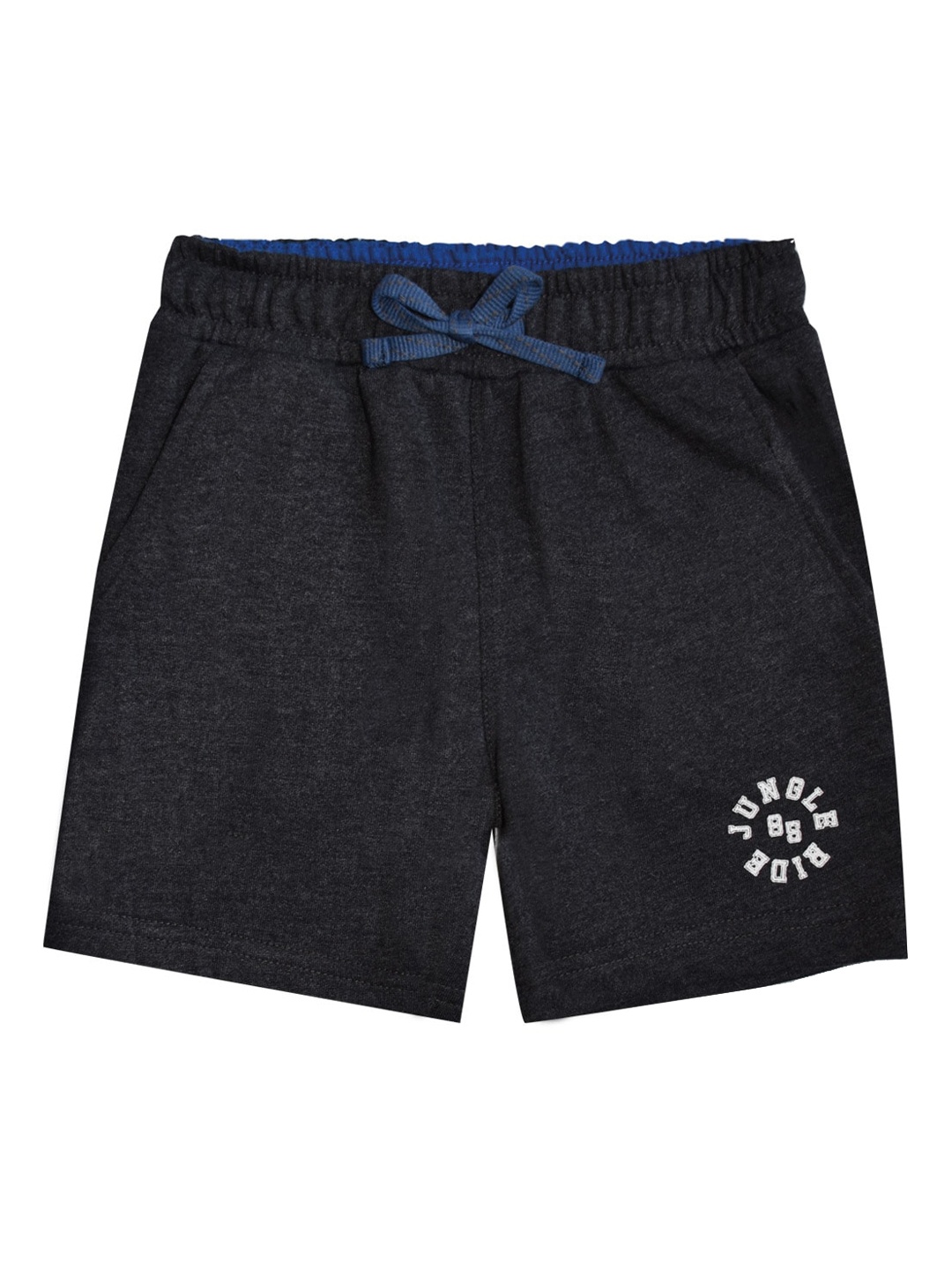

milou Boys Pure Cotton Shorts, Navy blue