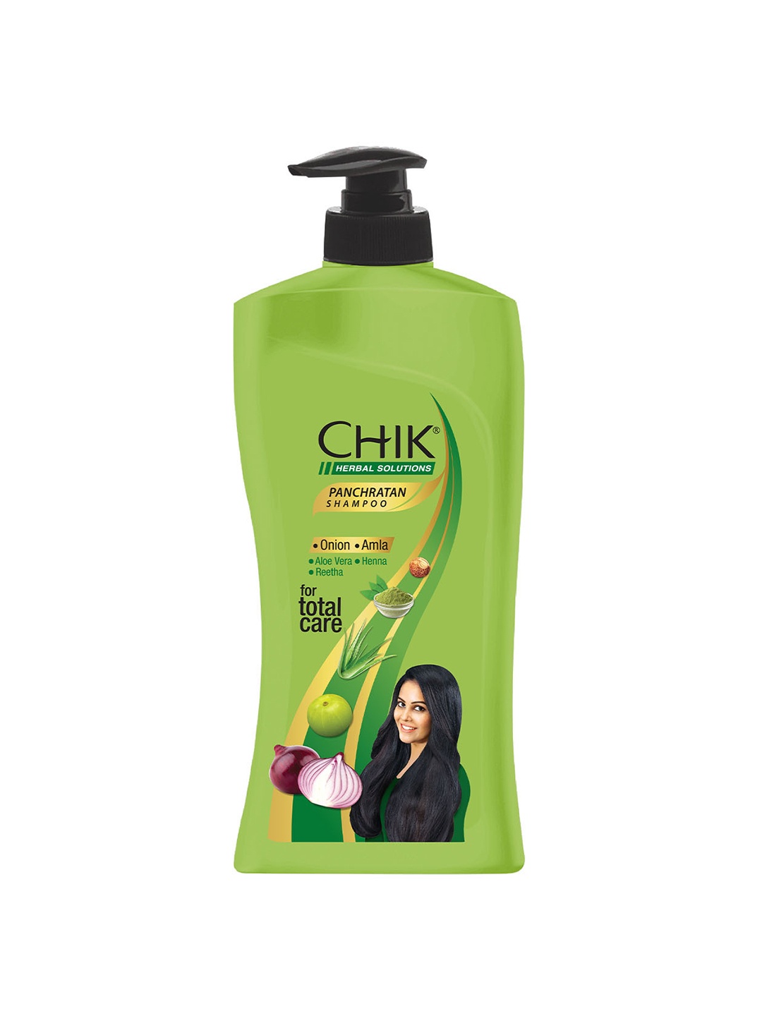 

CHIK PROTEIN SOLUTIONS Panchratan Total Hair Care Shampoo with Onion & Amla - 1 Litre, Green