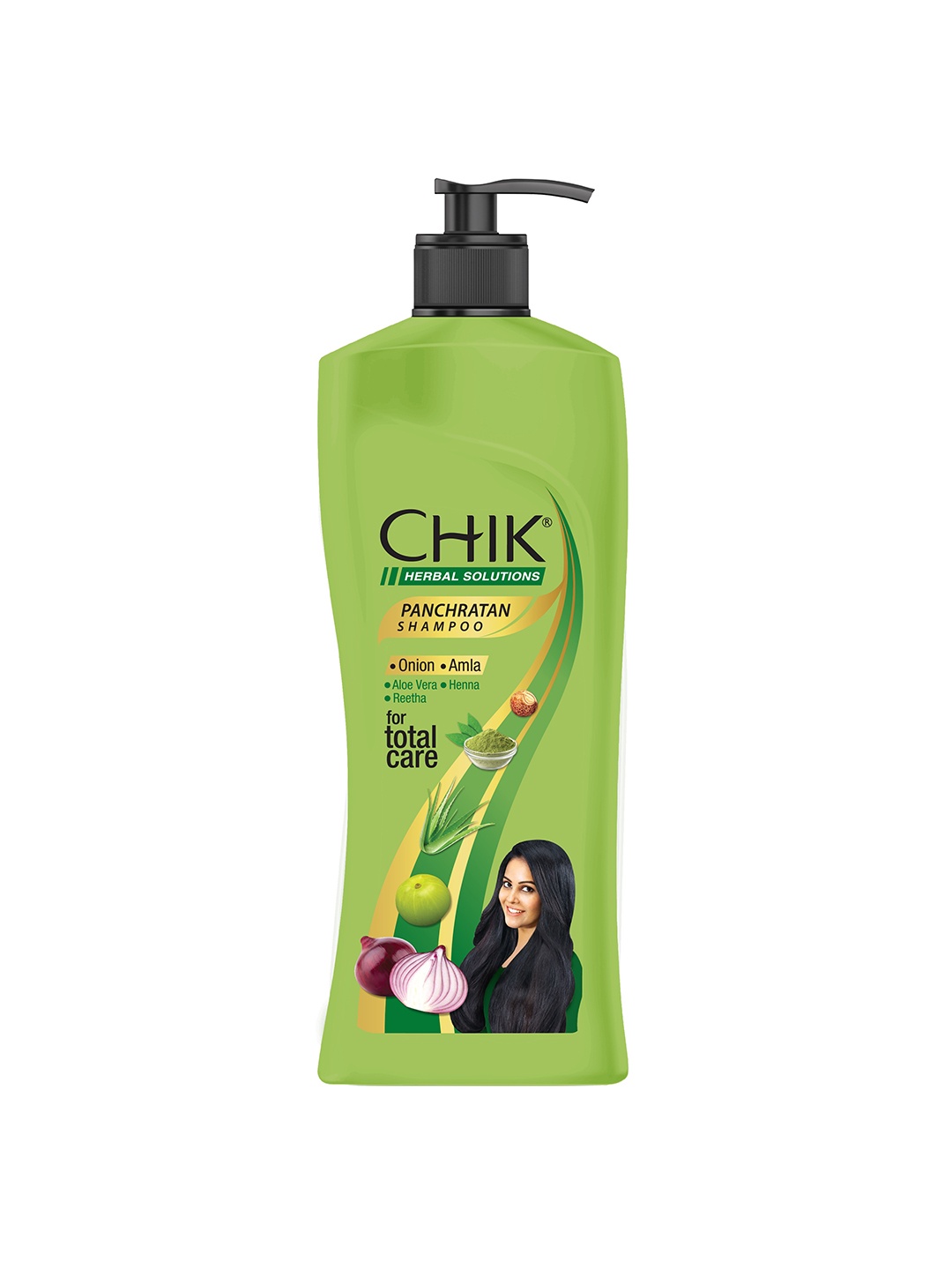 

CHIK PROTEIN SOLUTIONS Panchratan Total Hair Care Shampoo with Onion & Amla - 340ml, Green