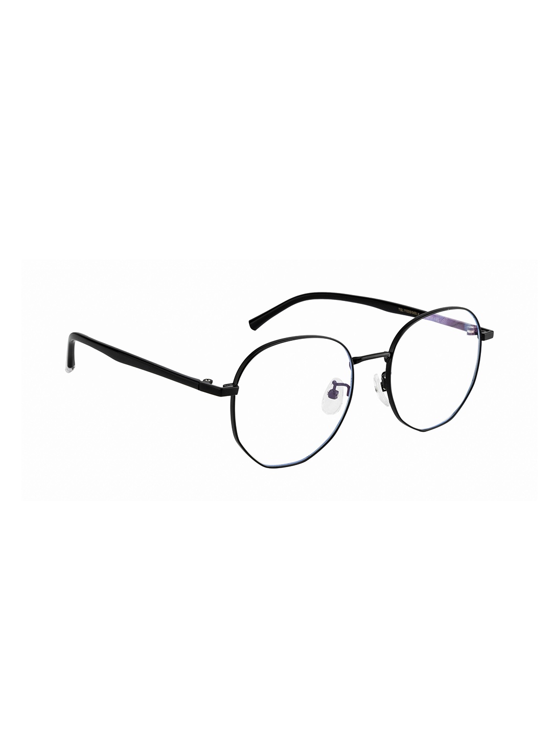 

Ted Smith Unisex Full Rim Round Frames, Black