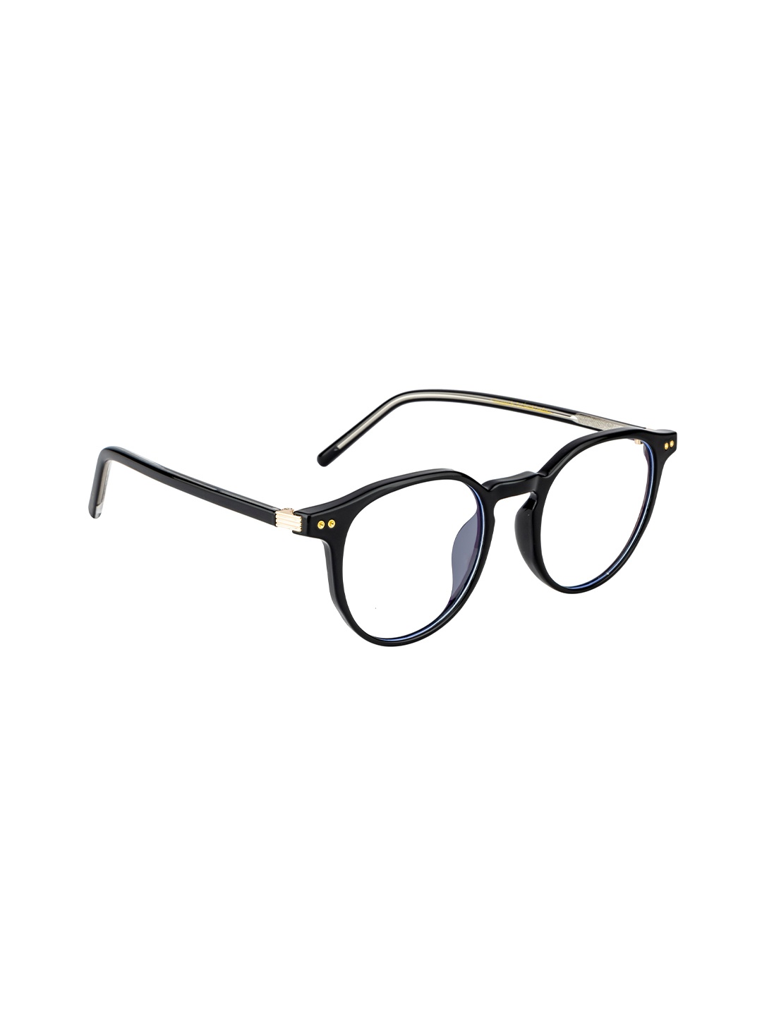 

Ted Smith Unisex Full Rim Round Frames, Black