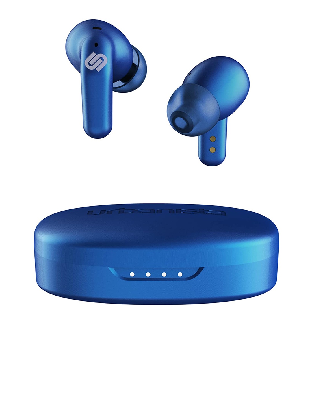

urbanista Seoul Wireless Earbuds With 32H Playtime Noise Cancelling Microphone IPX4 Water Resistant, Blue