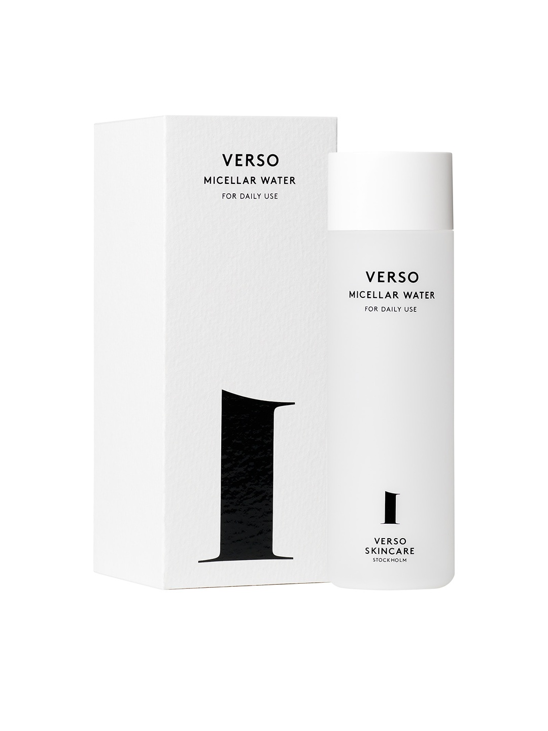 

VERSO Skincare Micellar Water with Curcuma Long Root Extract & Citric Acid - 200 ml, White