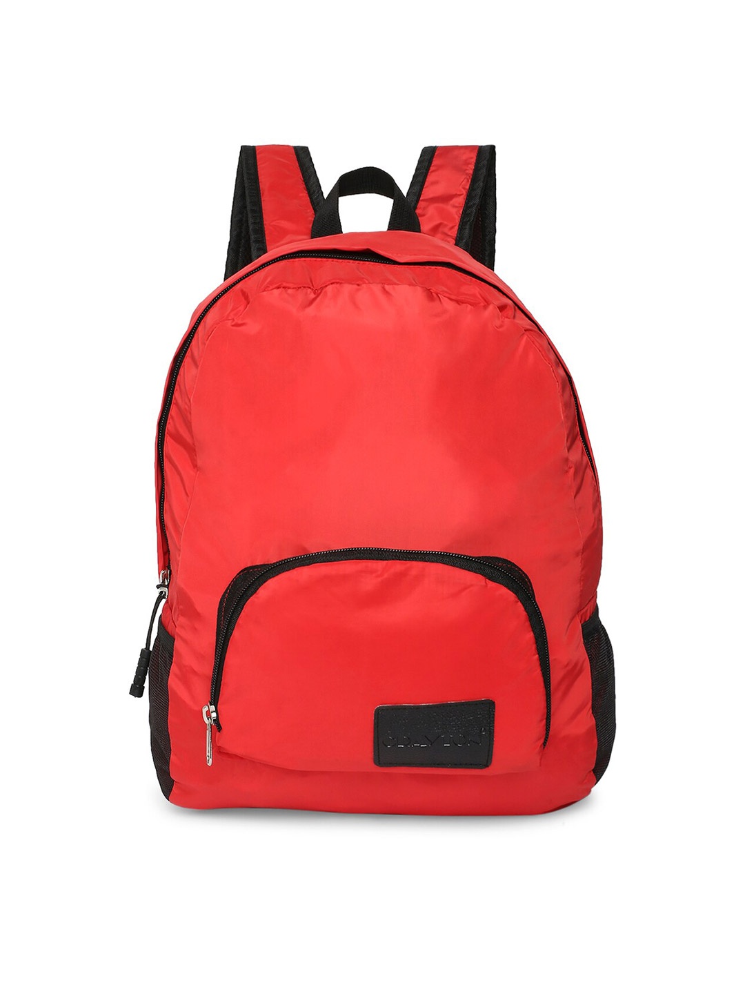 

CRAYTON Unisex Backpack with Compression Straps, Red