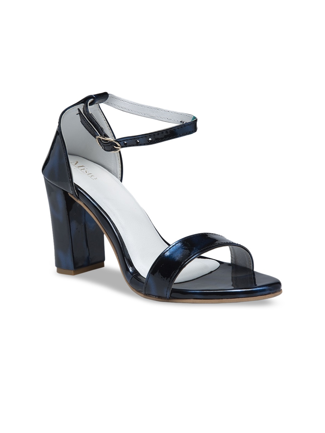

Misto Women Block Heels, Blue