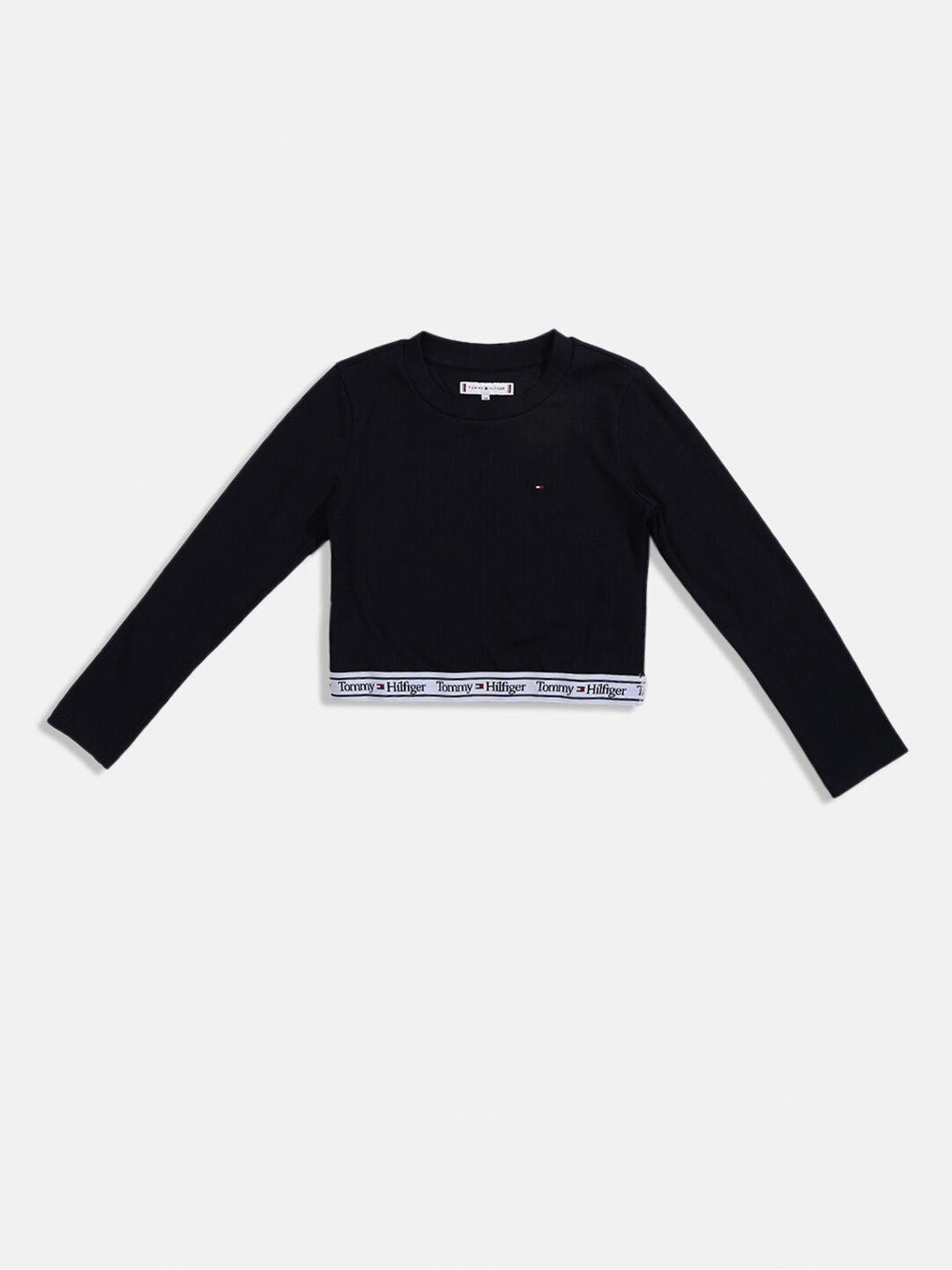 

Tommy Hilfiger Girls Knitted T-shirt, Navy blue