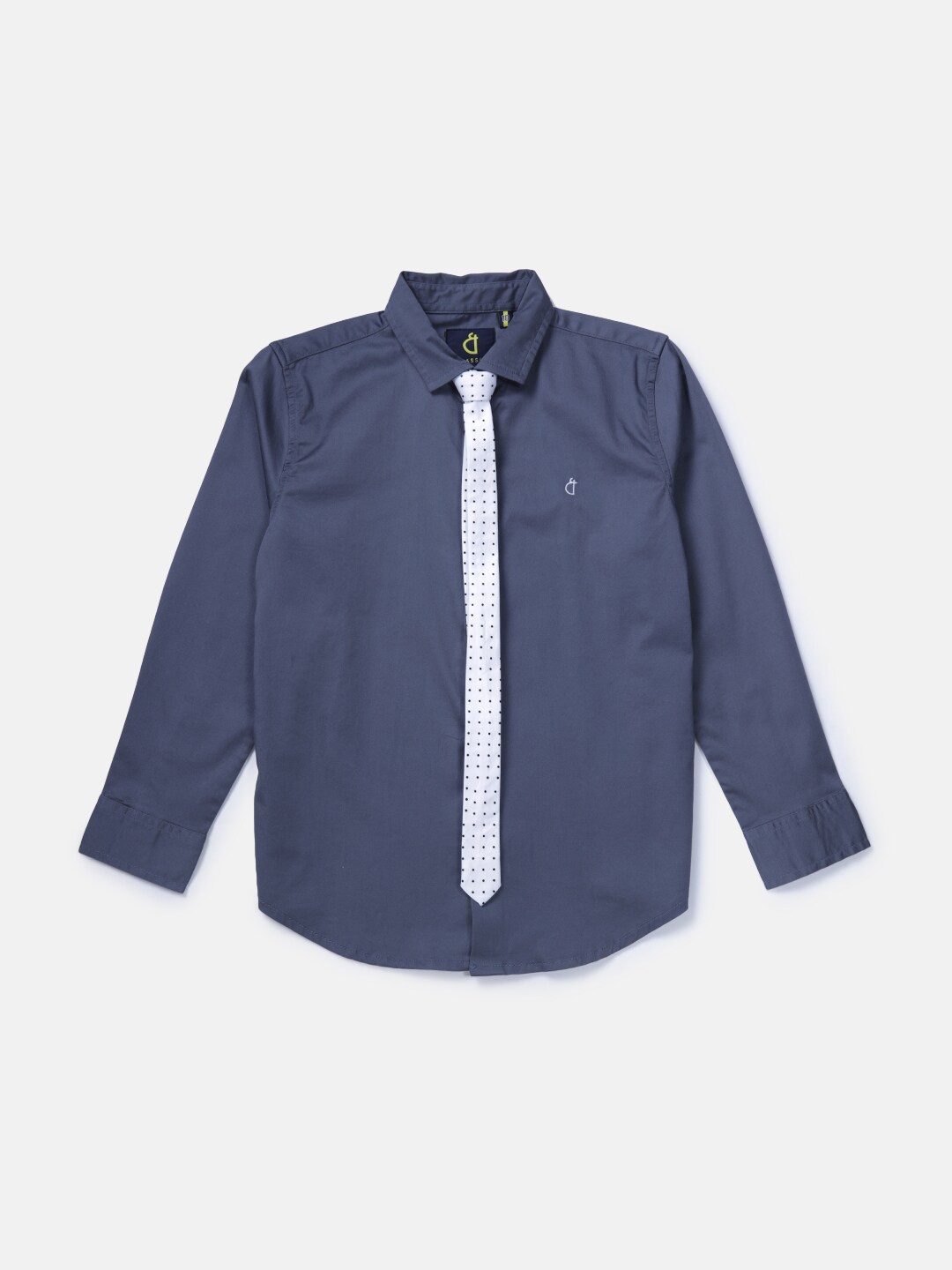 

Gini and Jony Boys Spread Collar Casual Shirt, Grey