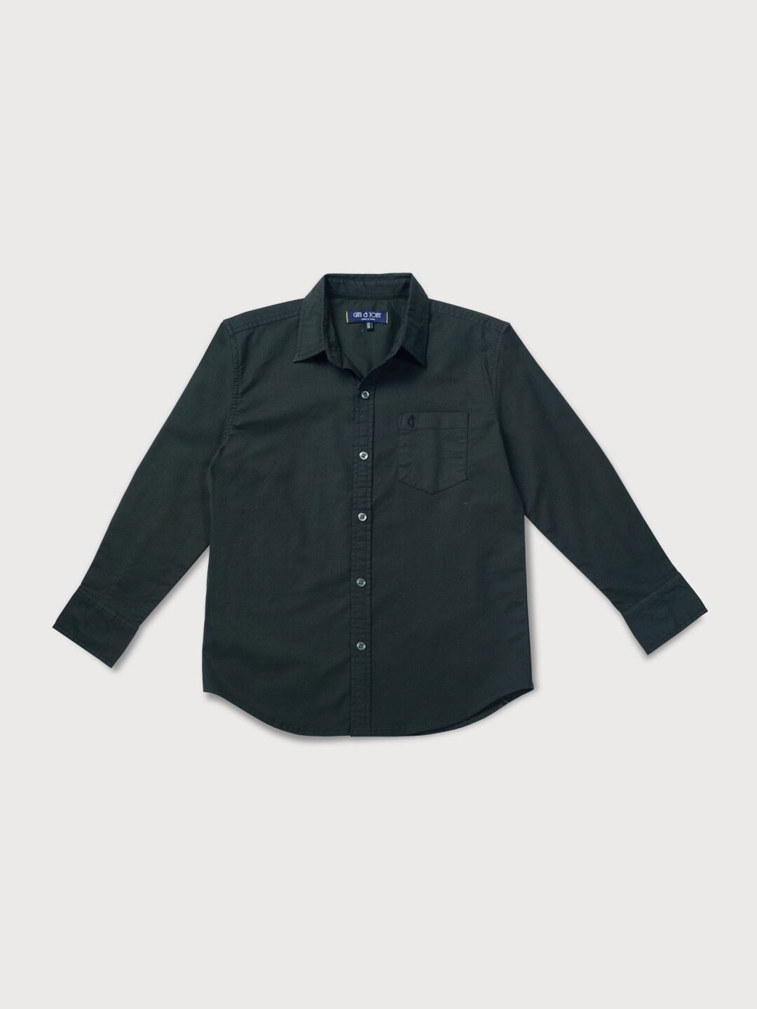 

Gini and Jony Boys Spread Collar Casual Shirt, Olive