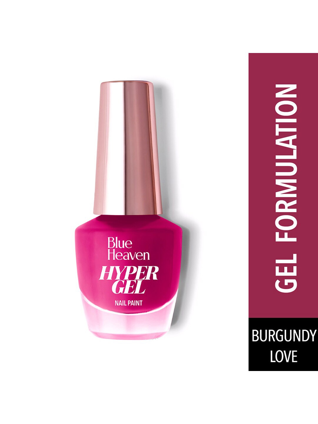 

Blue Heaven Hyper Gel Long-Wearing Nail Paint 8 ml - Burgundy Love, Pink