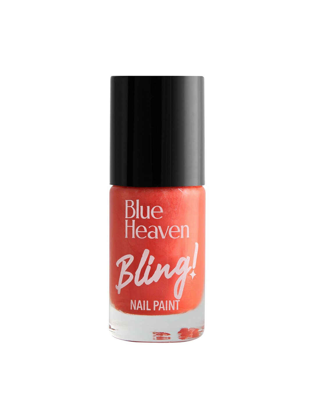 

Blue Heaven Bling Quick Drying & Non-Chipping Nail Paint 8 ml - Coral Orange