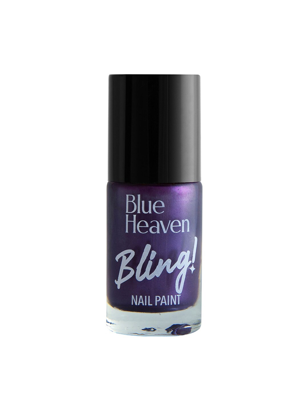 

Blue Heaven Bling Quick Drying & Non-Chipping Nail Paint 8 ml - Indigo Blue