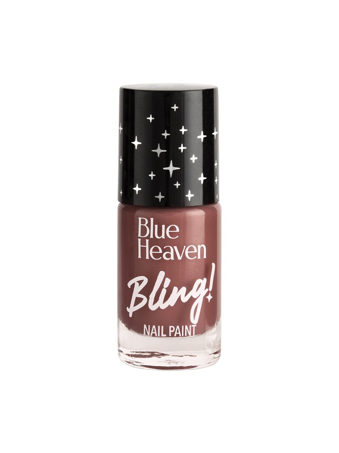 

Blue Heaven Bling Quick Drying & Non-Chipping Nail Paint 8 ml - Caramel Cult, Camel brown