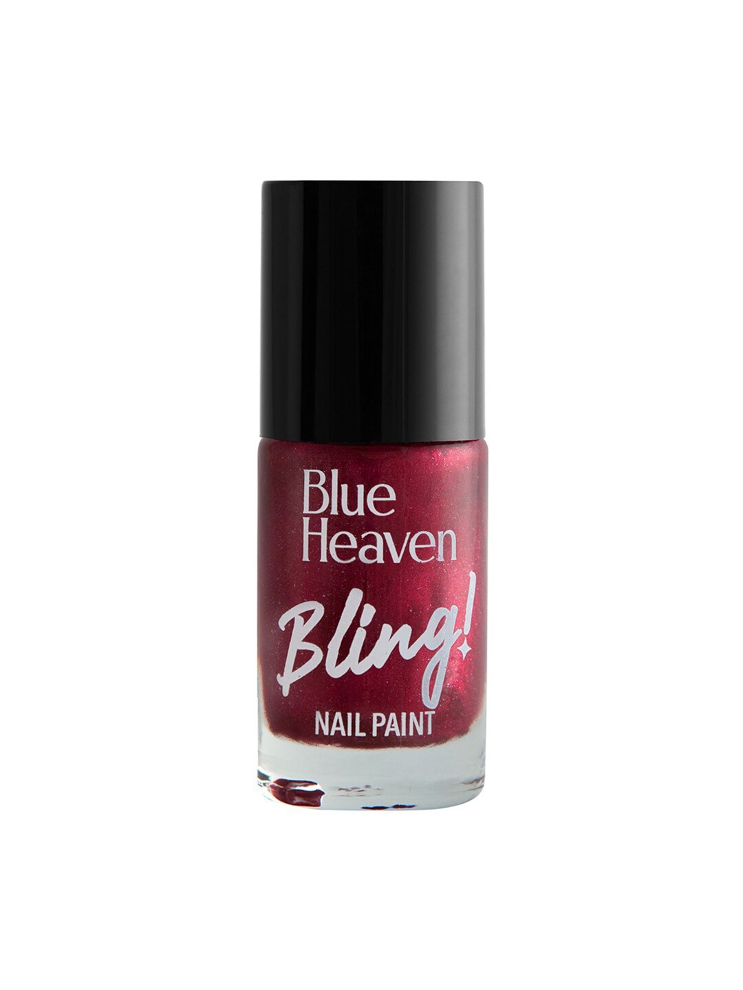 

Blue Heaven Bling Quick Drying & Non-Chipping Nail Paint 8 ml - Velvet Maroon