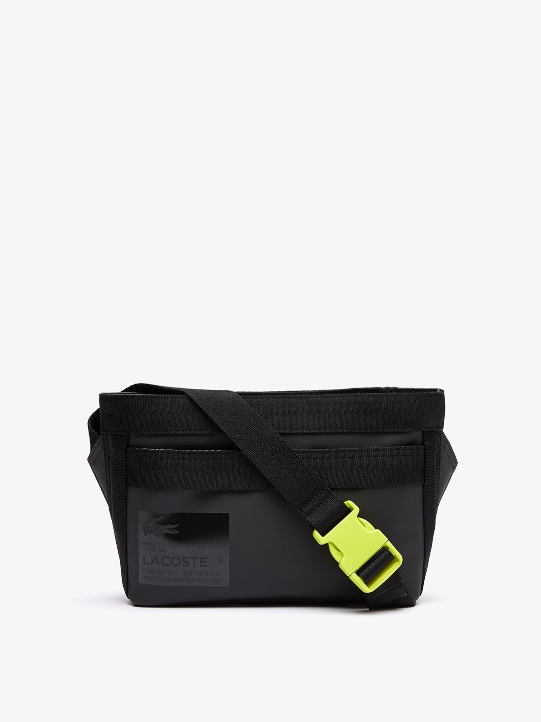 

Lacoste Men Messenger Bag, Black