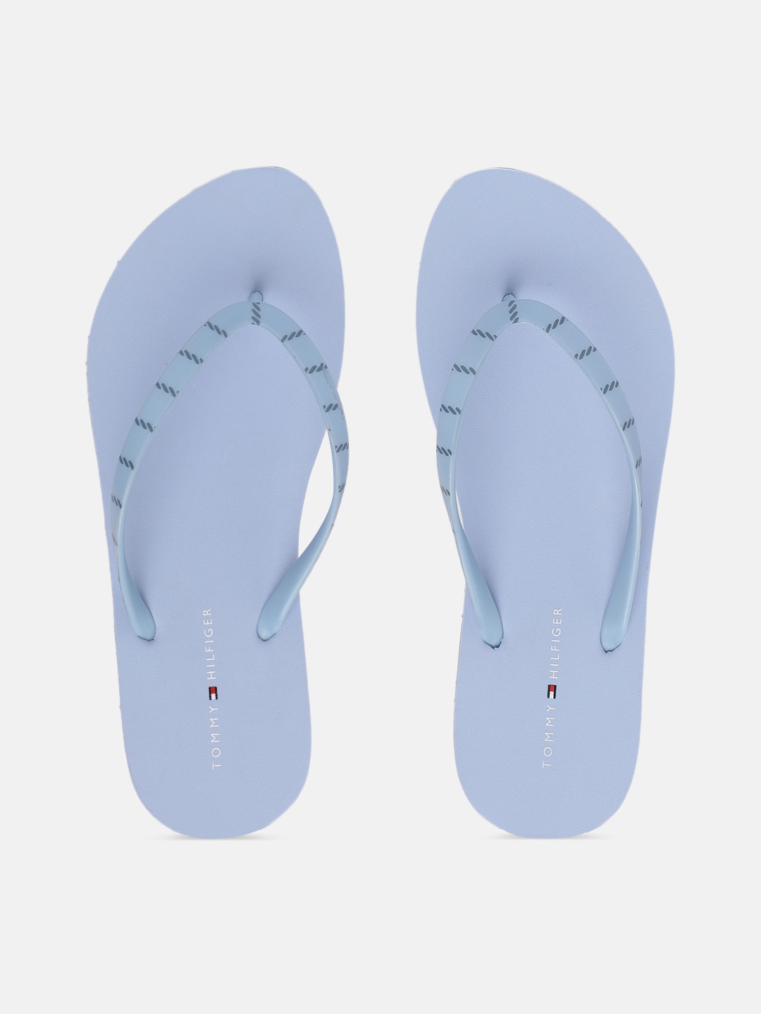 

Tommy Hilfiger Women Blue Printed Thong Flip-Flops