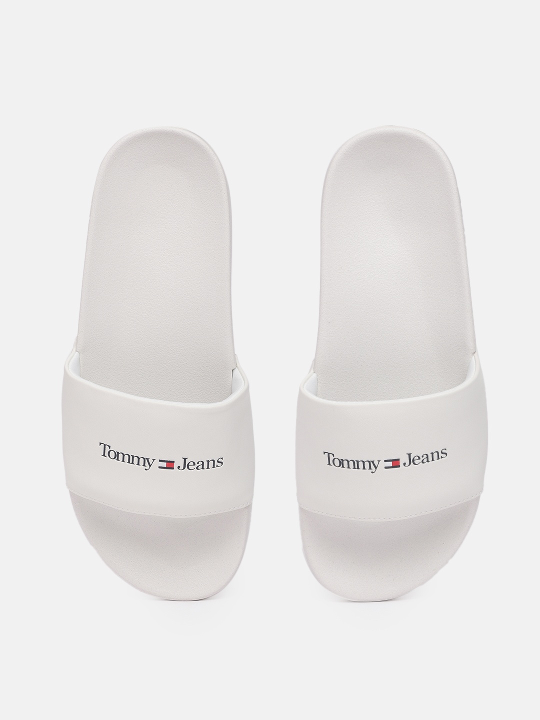 

Tommy Hilfiger Women Printed Sliders, White