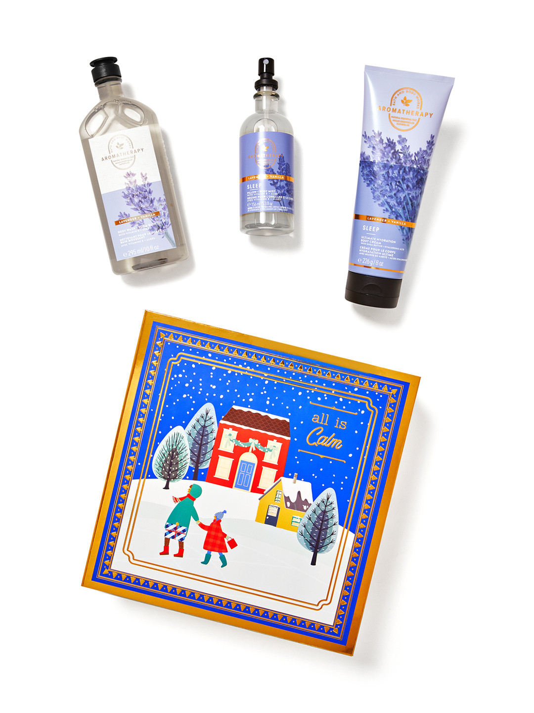 

Bath & Body Works Lavender Vanilla Gift Box Set, Blue