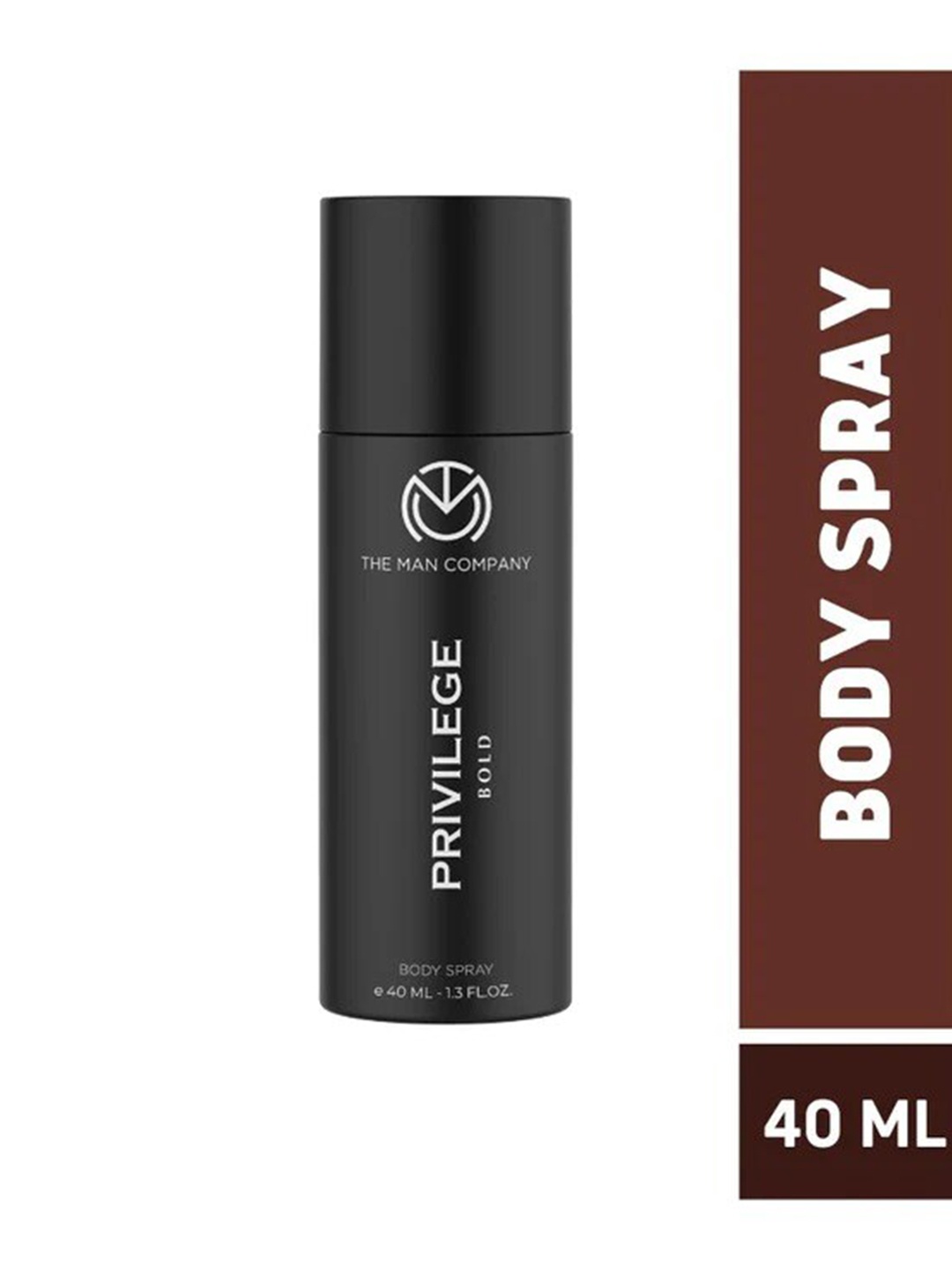 

THE MAN COMPANY Men Privilege Bold Gas Body Spray - 40ml, White